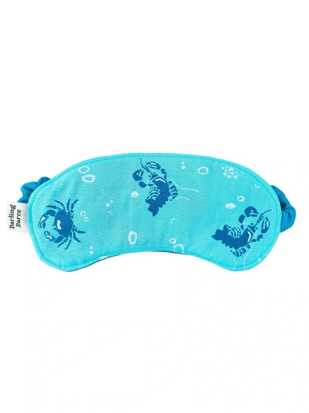 Blue Crab Theme Kids Sleep Mask